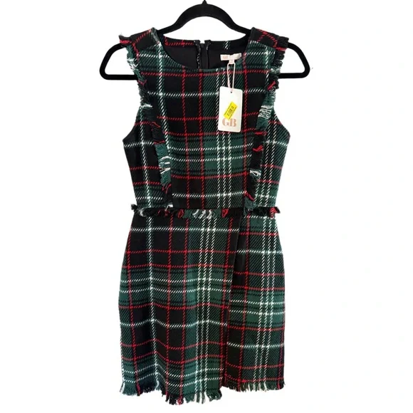 Gianni Bini | Dresses | Gb Nwt Holiday Soft Flannel Plaid Sleeveless Fringe Mini Dress Size Xs | Poshmark Gianni Bini | Dresses | Gb Nwt Holiday Soft Flannel Plaid Sleeveless Fringe Mini Dress Size Xs | Poshmark